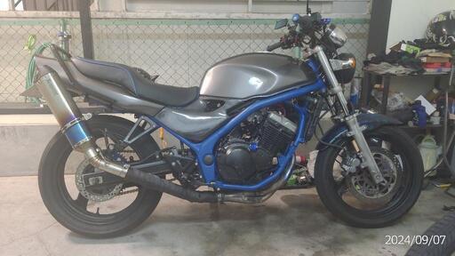 kawasaki カワサキ バリオス ZR250A 引取30 実走11544km 乗って帰れます 配送は手配をお願い致します ホーネット CBR250RR ジェイド CB400 ZX-25R ZXR250 車体 実働