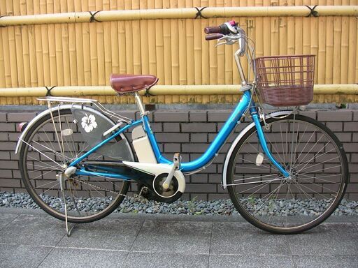 電動アシスト自転車 ヤマハ PAS リチウムＳ(2009年モデル) ブルー