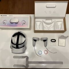 Quest2 (Meta Quest2) 64GB ＋ おまけ（ヘッドストラップ ＋ 度付き