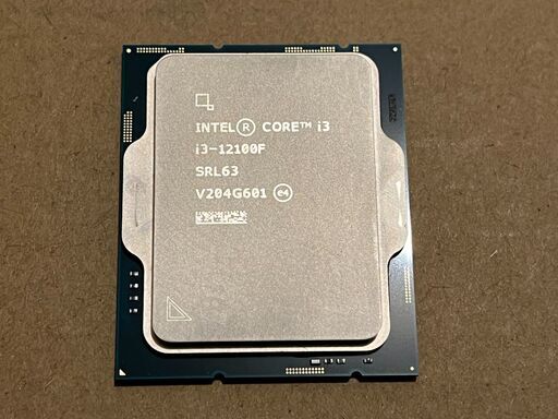 PCパーツ Intel Core i3-12100F CPU