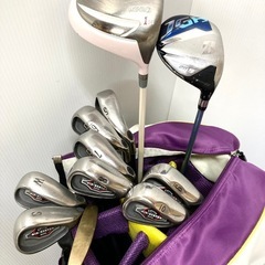 SOLD OUT【レディース！】◆Callaway キャロウェイ BIG BERTHA 他◆ゴルフクラブセット＋ Adams GOLF キャディーバッグ＋付属品付き