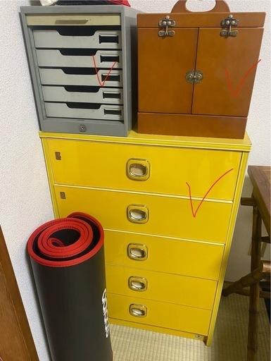 IKEAキャビネット2台 IKEA LIXHULT（イケア リックスフルト） ✰IKEA