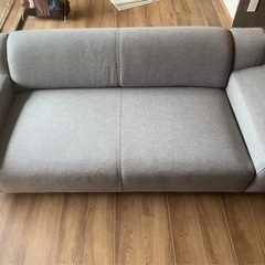 美品　2023年版無印良品IDEE ３人掛けソファ　