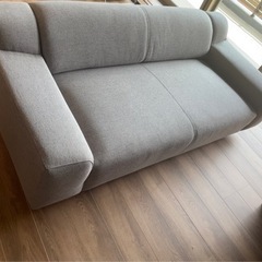 美品　2023年版無印良品IDEE ３人掛けソファ　