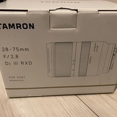 タムロン 28-75 mm f/2.8 di iii rxd