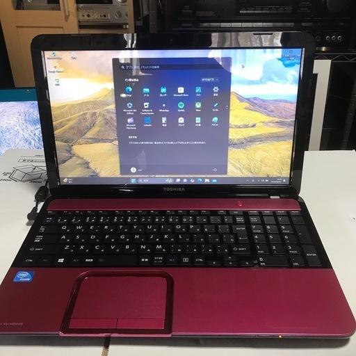 TOSHIBAdayna book Windows11SSD美品