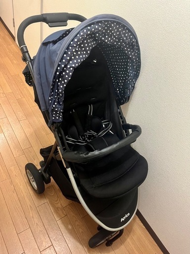 【最終値下げ】Aprica アップリカ　スムーヴAB 三輪ベビーカー