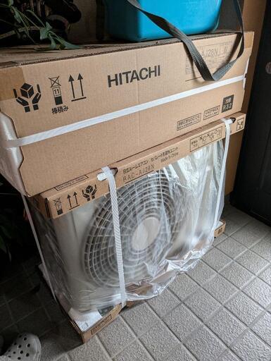 新品エアコン　しろくま
