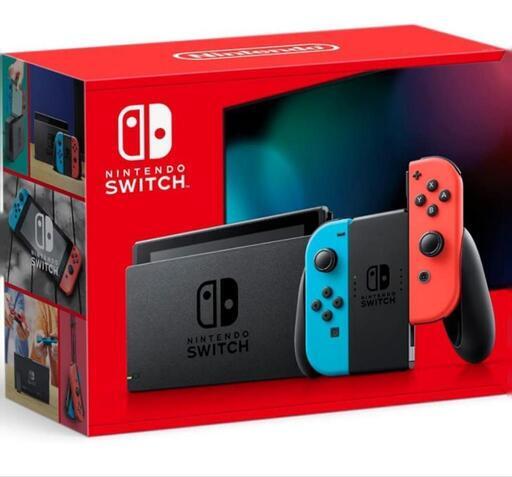 Nintendo Switch ネオンブルー・ネオンレッド新品未開封売ります　値下げしました