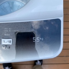 【2022年製】全自動洗濯機5.5kg