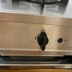 リンナイステンレスガスコンロ美品