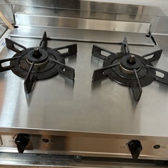リンナイステンレスガスコンロ美品