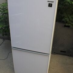 SHARP シャープ フロントガラス冷凍冷蔵庫 SJ-GD14F 137L 2020年製 Used/美品