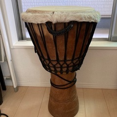 Afroton アフリカ産 打楽器 ジャンベ 約13インチ 良品 d0e1aabfd3ece5ed18c98e25ccf06e