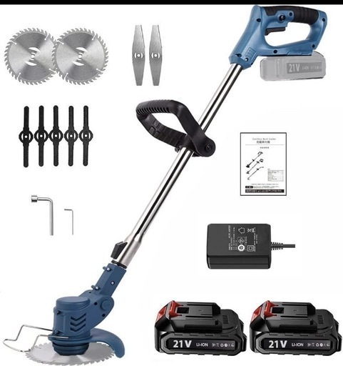 マキタ18V互換バッテリー　新品⭐️充電式草刈機 電動草刈り機 芝刈り機 除草機 軽量 コードレス