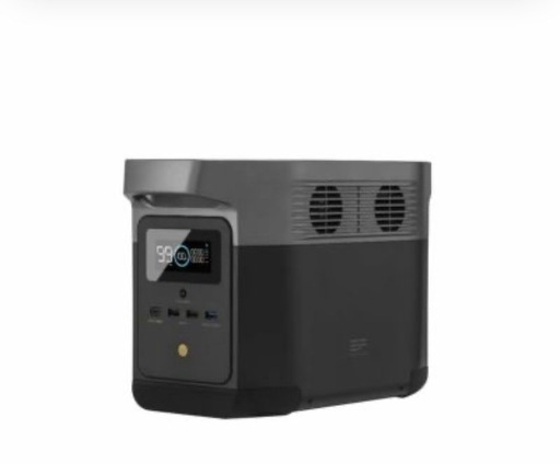 エコフロー　デルタミニ　大容量ポータブル電源　ドライヤー使えます。