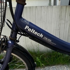 販売終了】電動アシスト自転車◾️Peltech◾️消耗品は新品交換済み 