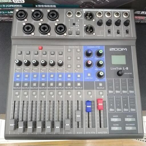 エフェクター、PA機器 ZOOM LiveTrak L-8 TJ7228