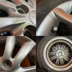 【BS BLIZZAK VRX 155/65R14】スタッドレス【ダイハツ 純正ホイール 14インチ 4.5J4HPCD100+45】タント ムーブ等　(VTN093)