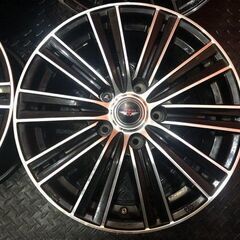 TEAD 社外ホイール 16インチ 4本 6.5J5HPCD114.3+48 ブラポリ ノア ヴォクシー等　(VHP091)