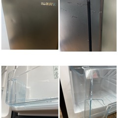 S207 ⭐ IRIS OHYAMA 2ドア冷蔵庫（162L 右開き）20年製 IRSE-H16A-B ⭐ 動作確認済 ⭐ クリーニング済