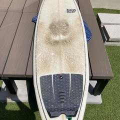 手渡し ショートボード NSP サーフボード 5'6 フィッシュ フィン付き EPS