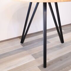 Kanademono(かなでもの)の人気シリーズTHE CAFE TABLE 天然木×ブラック