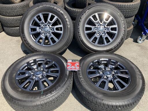 札幌歓迎】新車外し ランドクルーザー300 純正アルミホイール 2023年製