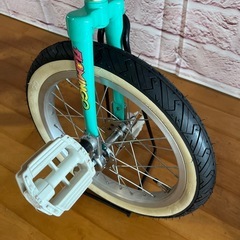 【長期保管の新古品】定価¥22,000(税込) 一輪車 16型 競技/演技用 ミヤタ フラミンゴ <自転車のオオムラ 静岡店>