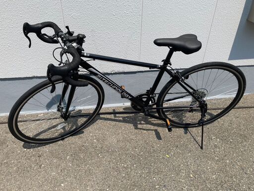 新品自転車ロードバイク 700C21テクノロジー シマノ変速ギア ブラック 黒1061