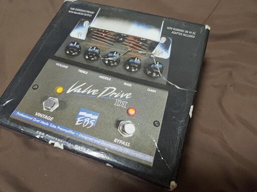 EBS Valve Drive DI ベース用プリアンプ 真空管① EBS Valve Drive DI