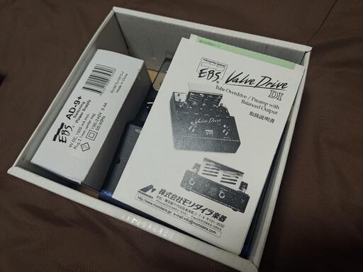 EBS Valve Drive DI ベース用プリアンプ 真空管 ② EBS Valve Drive