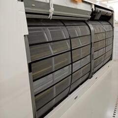 TOSHIBA 東芝 エアコン RAS-H221RKS 2.5kw 21年製 室内機分解洗浄済み 