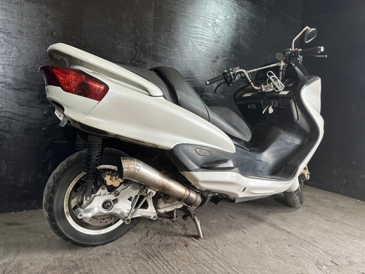 ★支払総額4.0万円★走行テスト済み！下取り可能！ ヤマハ マジェスティ250C SG03J 社外マフラー！LEDヘッドライト！激安ビッグ！ちょっとした足に♪ ☆支払総額4.0万円☆走行テスト済み！下取り可能！ ヤマハ