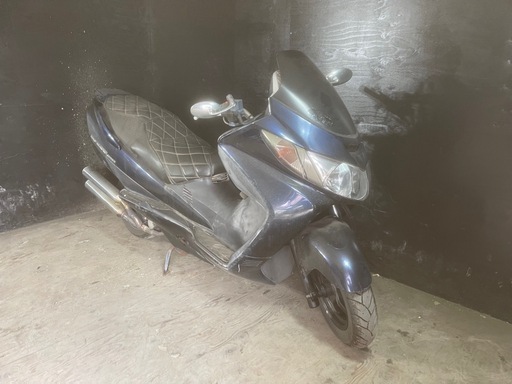 ★支払総額4.0万円★走行テスト済み！関東圏内即日配送可能！ スズキ スカイウェイブ250 CJ43A 社外マフラー！エナメルシート！激安ビッグ！通勤通学に♪ちょっとした足に♪ ☆支払総額4.0万円☆走行テスト済み！関東圏内即日配送可能！ スズキ