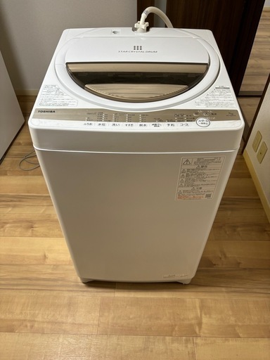 TOSHIBA 洗濯機 AW-7GM1 2021年製 7kg