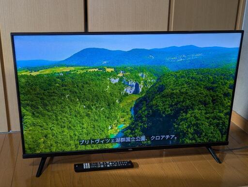 【サブスク視聴可】TCL フルハイビジョン液晶テレビ 40S5200B 2022年製 40V型