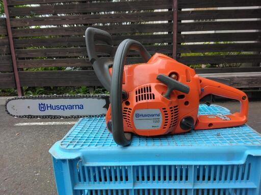ハスクバーナチェーンソー120e　make2