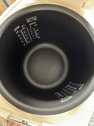 【未使用品】TOSHIBA 炊飯器 蒸し器 RC-18MSD