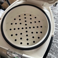 【未使用品】TOSHIBA 炊飯器 蒸し器 RC-18MSD