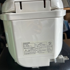 【未使用品】TOSHIBA 炊飯器 蒸し器 RC-18MSD
