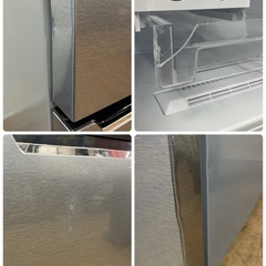 S282 ⭐ Hisense 2ドア冷蔵庫（227L 右開き）20年製 HR-B2302 ⭐ 動作確認済 ⭐ クリーニング済