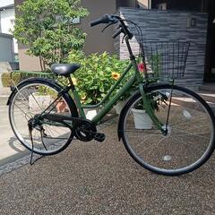 🎀😄早い方優先・おしゃれ自転車・この装備でこの価格（配達可能)