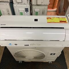 K05608 中古エアコン シャープ 2020年製 主に6畳用 冷房能力 2.2KW /