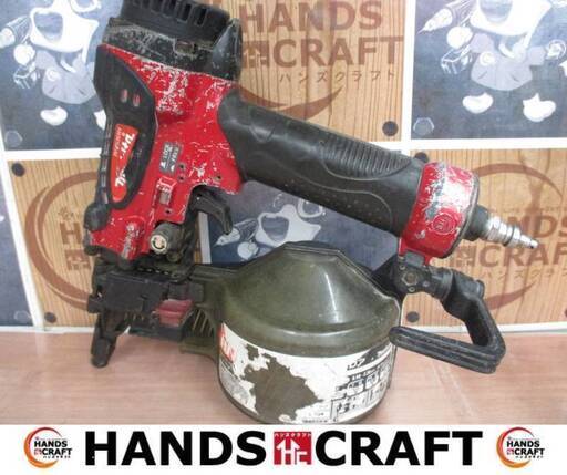 マキタ makita AN510H 高圧釘打ち機 中古品 ワイヤ釘27～50mm 【ハンズクラフト宜野湾店】