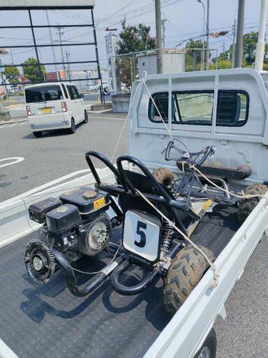 レーシングカート 200ccエンジン搭載
