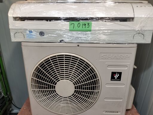 ワ0193 SHARP2017年式2.2kw6畳適用40000円標準工事込み＠大阪市内・岩出市内価格