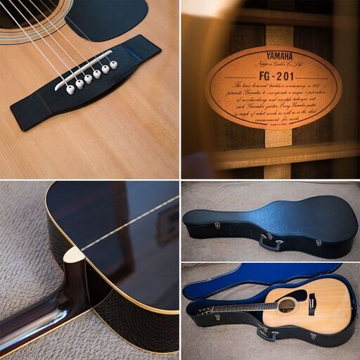 YAMAHA FG-201 1975年 ハードケース YAMAHA FG-201 1975年 ハードケース