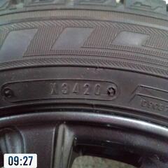 値下げしました!!155/65R14 スタッドレスタイヤ+ホイールセット
