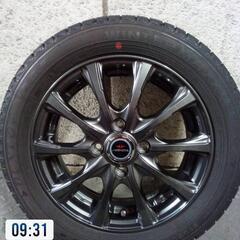 値下げしました!!155/65R14 スタッドレスタイヤ+ホイールセット